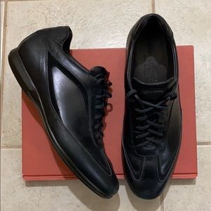 Santoni Black Shoes